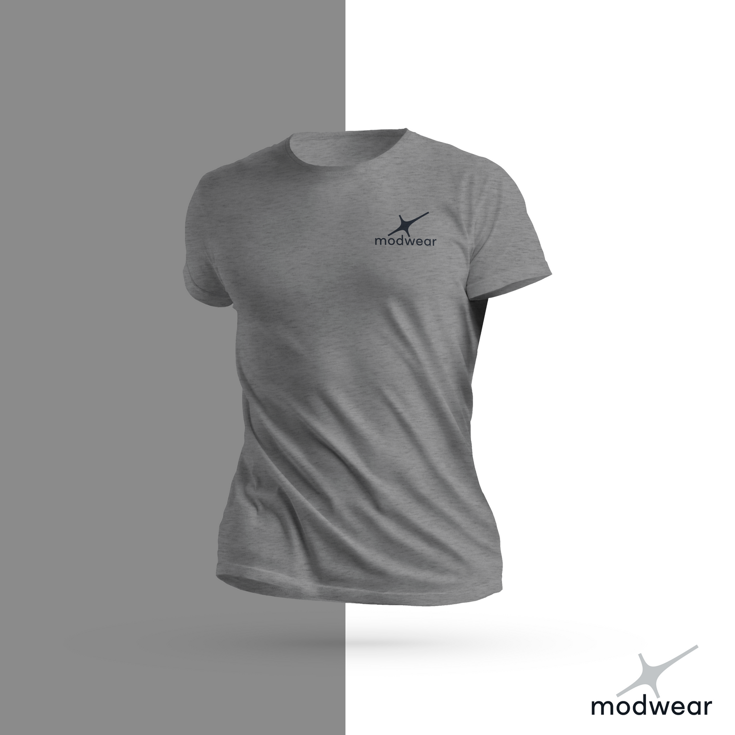 playera de color gris